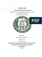 Makalah Proposal Penelitian