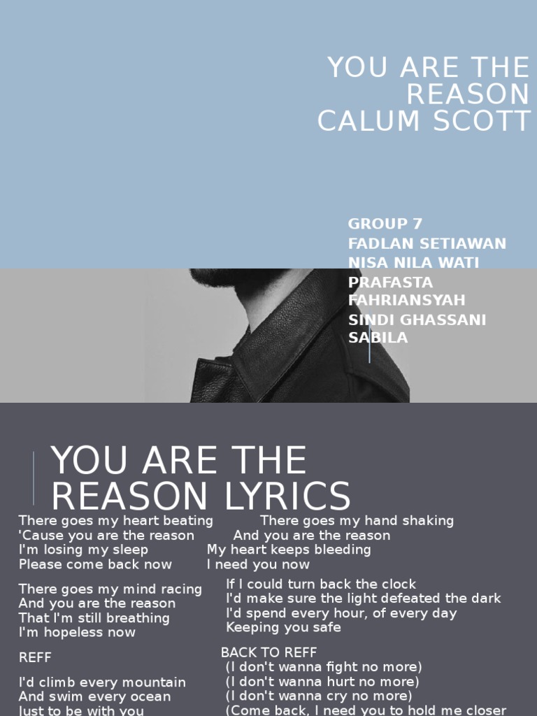 Calum Scott - You Are The Reason [Tradução] 