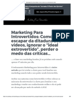 Marketing para Introvertidos - Como Vender Seu Conhecimento Online