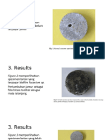 Results of Biodegradation of Concrete Surface