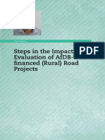 IEM - Steps in The Impact Evaluation of AfDBfinanced Rural Road Projects