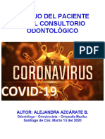 CORONAVIRUS - MANEJO ODONTOLOGICO 