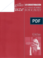 Gilles Deleuze - Curso Sobre Foucault. Tomo III - La Subjetivación PDF