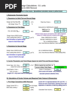 MBBR Design Calculations and Specifications | PDF | Chemical Process ...