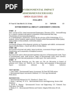 EIA Syllabus