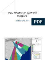 Peta Kecamatan Wawonii Tenggara