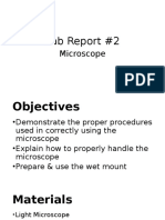 Lab Report Microscope e