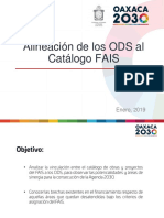 ODS al Catálogo FAIS 2019