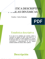 Estadística Descriptiva y Tablas Dinámicas