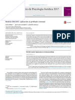 Modelo ENCUIST Aplicaci N Al Perfilado Crim - 2017 - Anuario de Psicolog A Jur