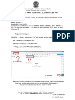 Tutorial Assinatara OAB