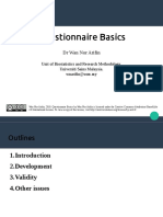 Questionnaire Basics PDF
