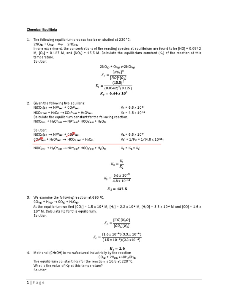 Chemical Equilibria and Acid-Base Solutions | PDF | Atoms | Chemistry