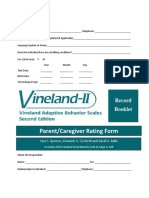 Individual assessment form