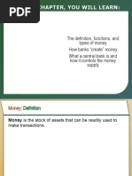 Money Supply and Its Components