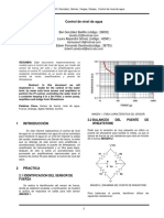 Informe Nivel de Agua - Instrumentacion