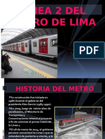 Línea 2 Del Metro de Lima