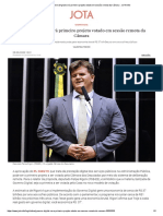 Governo Digital Será Primeiro Projeto Votado em Sessão Remota Da Câmara - JOTA Info