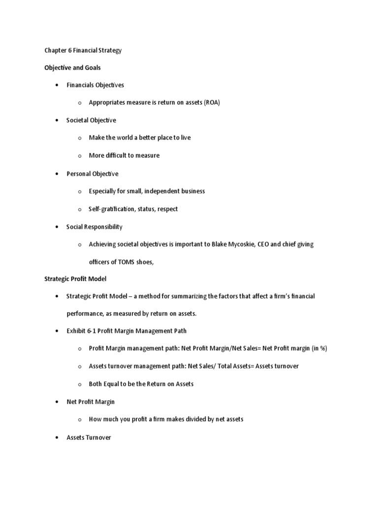 Financial Strategy & Profit Model | PDF | Revenue | Income Statement