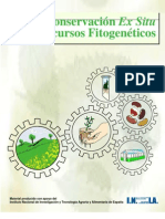 Conservação Ex Situ de Recursos Fitogeneticos. IPGRI
