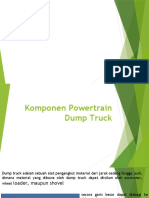 Powertrain dan sistem hidrolik dump truck (40