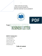 Business Letter