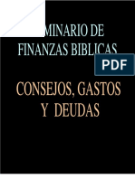 Consejos, Gastos y Deudas