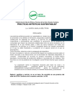 Prácticas Artísticas Sustentables PDF