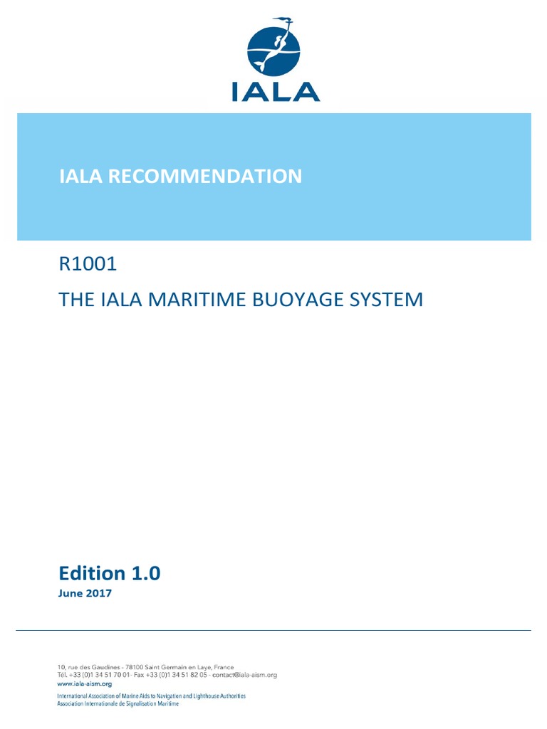The IALA Maritime Buoy System Manual | PDF | Water Transport | Navigation