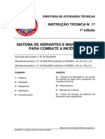 It 17 Sistema de Hidrante e Mangotinhos para Combate A Incendio 1a Edicao PDF