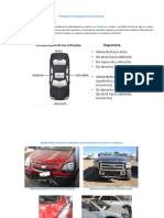 Principio de correspondencia de características en daños vehiculares