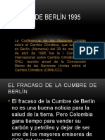 Cumbre de Berlín 1995