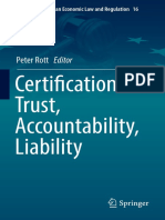 (Studies in European Economic Law and Regulation 16) Peter Rott - Certification - Trust, Accountability, Liability-Springer International Publishing (2019) PDF