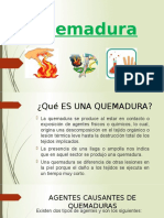 Quemadura Diapositiva