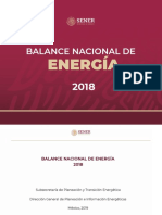 Balance Nacional de Energ A 2018 PDF