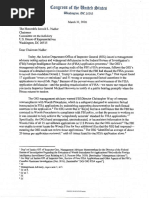 Jim Jordan Letter To Nadler Requesting IG Hearing
