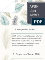 APBN (Anggaran Pendapatan Dan Belanja Negara)