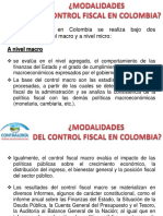 Modalidad Control Fiscal Colombia PDF