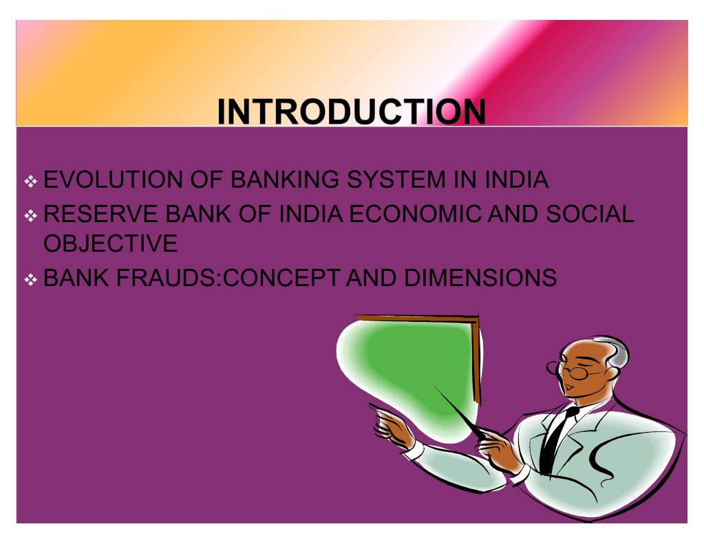 Evolution Of Banking System In India Reserve Bank Of India Economic And