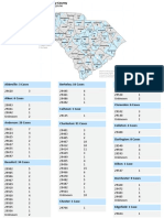 South Carolina COVID-19 Cases by ZIP Code