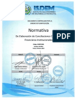 Normativa de Elaboración de Conciliaciones PDF