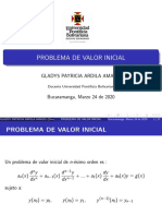 Presentacion Ecuaciones PROBLEMA DE VALOR INICIAL