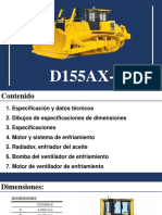 D155AX-6 - Motor y Sistema de Enfriamiento