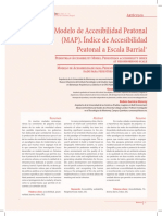 Modelo de Accesibilidad Peatonal MAP - I PDF