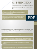 Ontologi Pendidikan 1