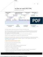 ¿Cómo Rellenar Un Plan de Vuelo ATC FPL Briefing