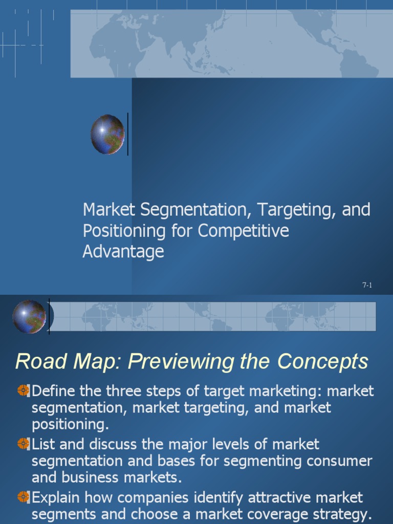 Market Segmentation and Targeting Guide | PDF | Market Segmentation ...