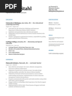 Kailyn Stahl Resume 1