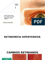 Enfermedades sistémicas y cambios retinianos