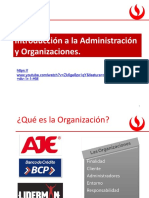 01 Introducción A La Administración y Organizaciones Semana 1